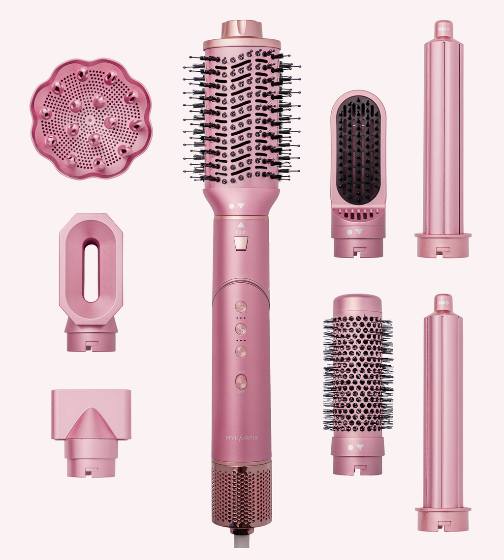 MyHairFix 8-n-1 Hot Air Styling Brush Kit